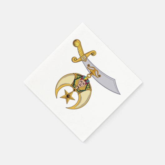 Shriners Serviette (Ecke)