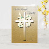 Shriners Sympathy Card Karte (Gelbe Blume)