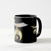 Shriners Tasse (VorderseiteRechts)