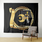 Shriners Wandteppich (Beispiel (Horizontal))