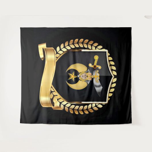 Shriners Wandteppich (Vorderseite (Horizontal))