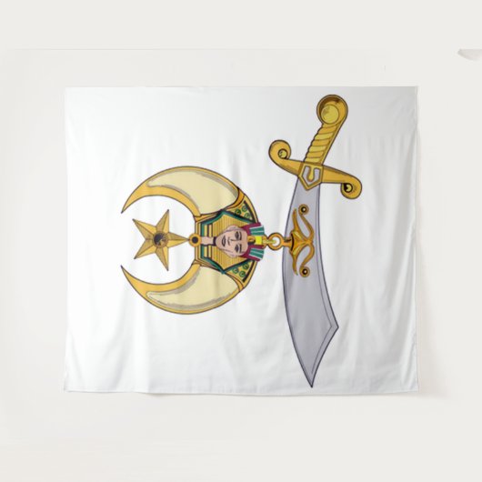 Shriners Wandteppich (Vorderseite (Horizontal))