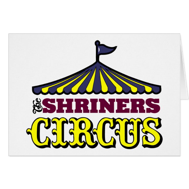 Shriners Zirkus (Vorderseite (Horizontal))