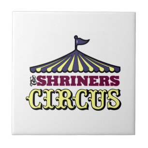 Shriners Zirkus Fliese