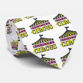 Shriners Zirkus Krawatte (Gerollt)