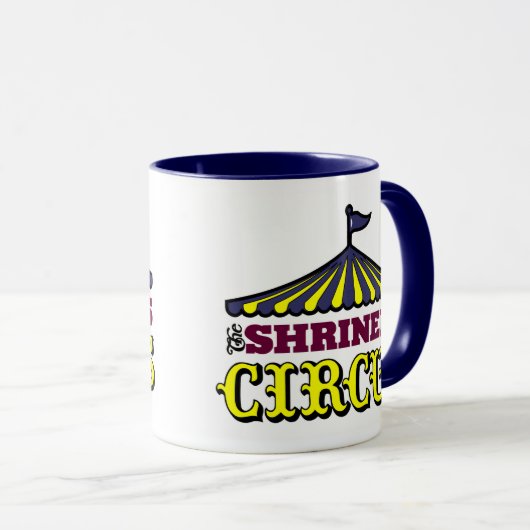 Shriners Zirkus Tasse (VorderseiteRechts)