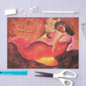 Shringaar von Amrita Sher-Gil Seidenpapier (Handwerk)