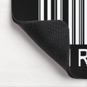 Shrink-Bar-Code Mousepad (Ecke)