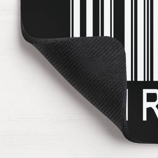 Shrink-Bar-Code Mousepad (Ecke)