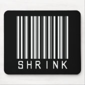 Shrink-Bar-Code Mousepad (Vorne)