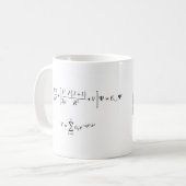 Shrödinger Gleichung am Morgen? Kaffeetasse (Vorderseite Links)