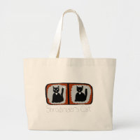 Shrodinger Katzen-Wissenschafts-Cartoon