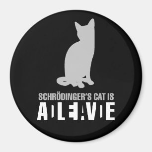 Shrodingers Katzen-Magnet Magnet