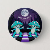 Shroom Boogie Abzeichen Button (Vorderseite)
