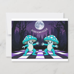 Shroom Boogie Tshirt Postkarte