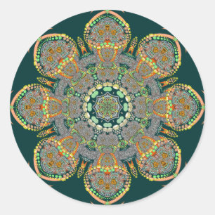 Shroom Circle Sticker