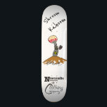 Shroom Kaboom Skateboard<br><div class="desc">Nukleares Pilz-Brett</div>