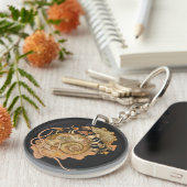 Shroom Snail Schlüsselanhänger (Vorderseite rechts)