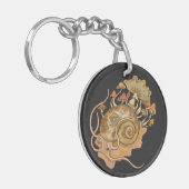 Shroom Snail Schlüsselanhänger (Vorderseite links)