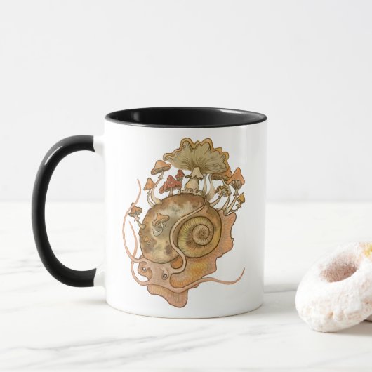 Shroom Snail Tasse (Mit Donut)