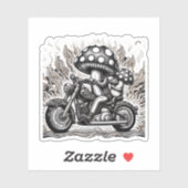 Shroomed Skeleton Cruise Aufkleber (Blatt)