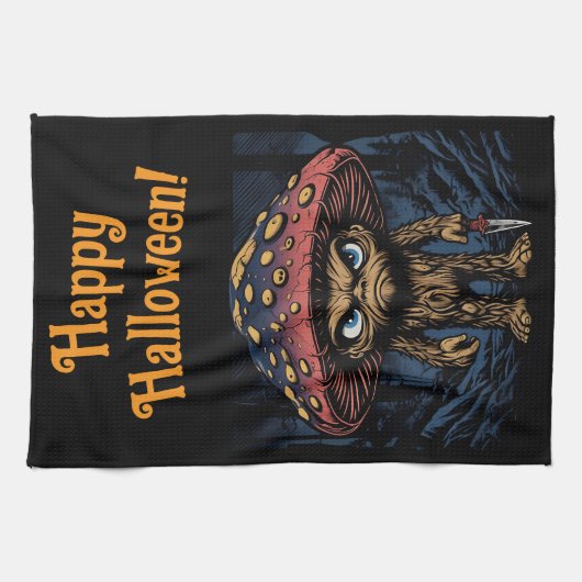 Shroomfoot: Forest Fiend of the Fungi Geschirrtuch (Horizontal)