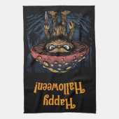 Shroomfoot: Forest Fiend of the Fungi Geschirrtuch (Vertikal)