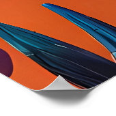 Shroomin' 'n' Bloom'n'n - Ken Gage Surreal Art Poster (Ecke)