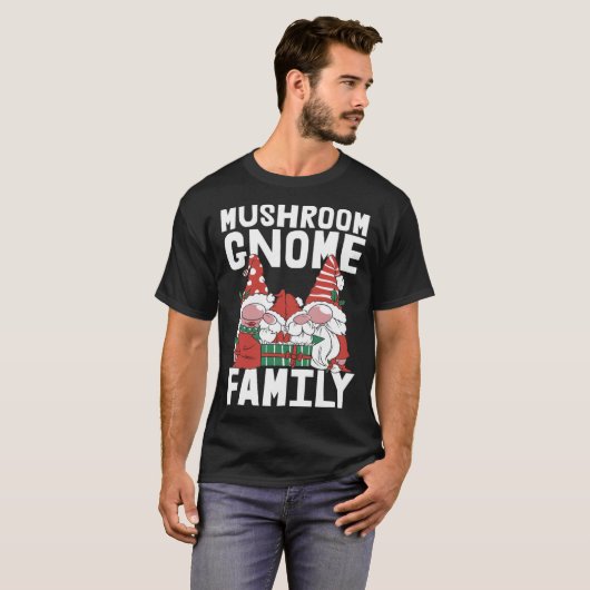 Shrooming Family Fungi Hunter Mycology Mushroom G T-Shirt (Vorne ganz)