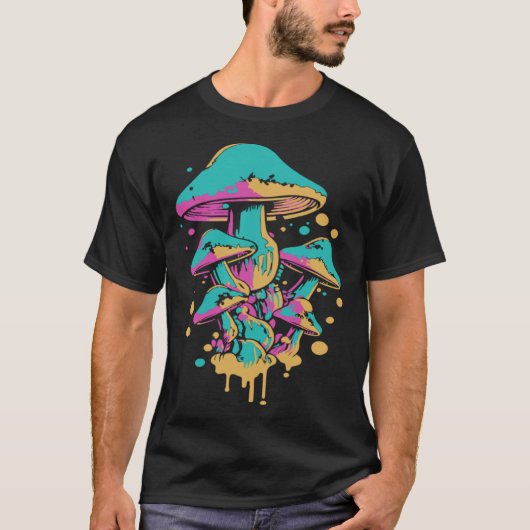 Shrooming Hunter  Mycology Mushrooming Fungi Mushr T-Shirt (Vorderseite)