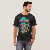 Shrooming Hunter  Mycology Mushrooming Fungi Mushr T-Shirt (Vorne ganz)