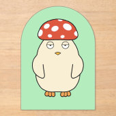 Shroompey Chick Acryleinladungen (Vorderseite)