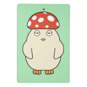 Shroompey Chick Mini Klemmbrett (Rückseite)