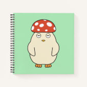 Shroompey Chick Notizblock (Vorderseite)