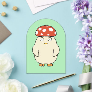 Shroompey Huhn Acryleinladungen
