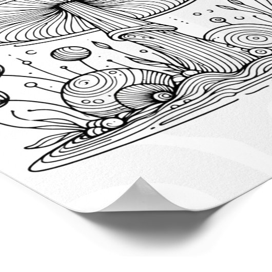 SHROOMY Poster Paper (Matte) (Ecke)