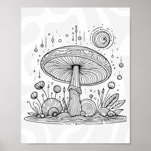 SHROOMY Poster Paper (Matte) (Vorne)