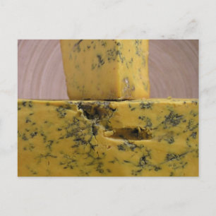 Shropshire Blue käse Postkarte