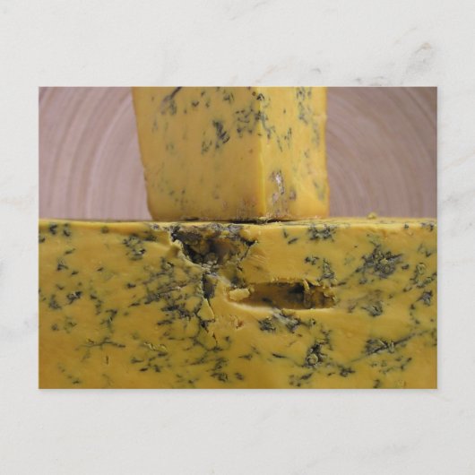 Shropshire Blue käse Postkarte (Vorderseite)