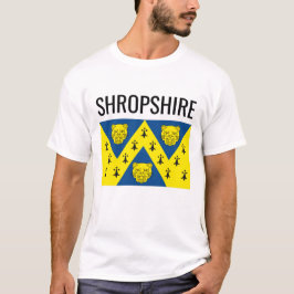 Shropshire // English Landkreis Flag T-Shirt