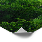 Shropshire Hills Poster (Ecke)