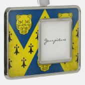 Shropshire Rahmen-Ornament Silber (Rechts)