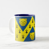 Shropshire Zweifarbige Tasse (Vorderseite Links)