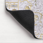 Shropshyre, graviert von Jodocus Hondius Mousepad (Ecke)