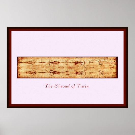 Shroud of Turin Jesus Holy Face Full Poster (Vorne)
