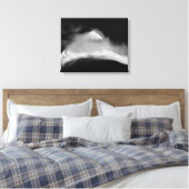 Shrouded Baird Peak Leinwanddruck (Insitu (Schlafzimmer))