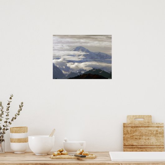 Shrouded Denali Poster (Küche)