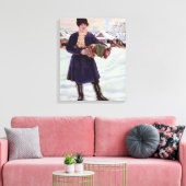 Shrove-tide, 1916 leinwanddruck (Insitu (Wohnzimmer))