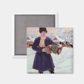 Shrove-tide, 1916 magnet (Vorderseite/Rückseite)