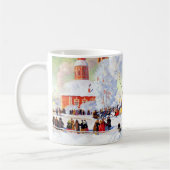 "Shrove-Tide". Russian Art Christmas Gift Kaffeetasse (Links)